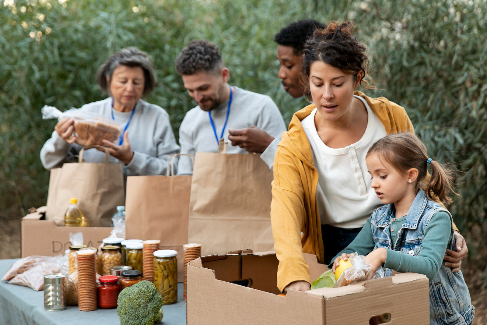 community food drive